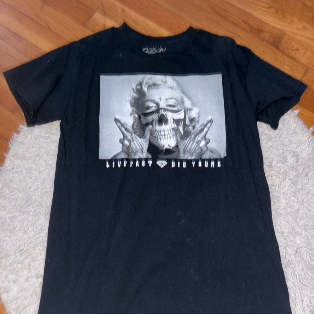 Black Graphic T-Shirt